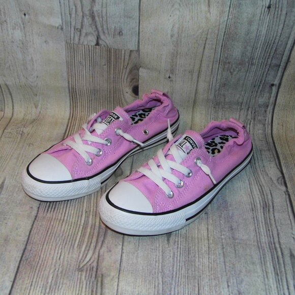 CONVERSE Chuck Taylor All Star Shoreline Pink Sneakers Womens Size 7.5 - Picture 3 of 7